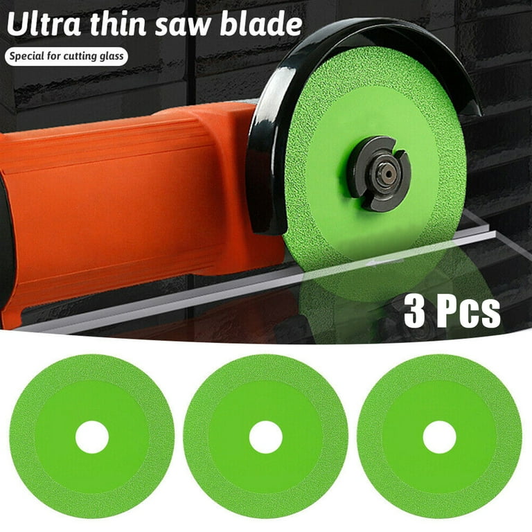 Grinding glass 2024 with angle grinder