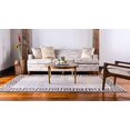 thumbnail image 2 of Unique Loom Athens Border Design Zone Tapis 9' x 12' Rectangulaire Beige/brun, 2 of 2