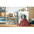 thumbnail image 2 of Ahgly Company Machine Washable Indoor Round Transitional Cranberry Red Area Rugs, 7' Round, 2 of 7