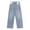 #1Light Blue, variant on MYAOYI Womens Wide Leg Ankle Jeans High Waist Relaxed Fit Casual Denim Pants