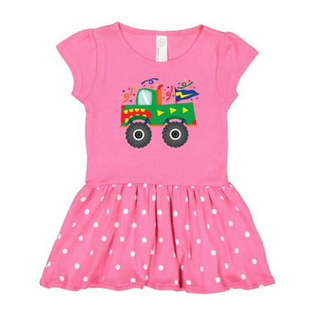 

Inktastic Truck Birthday Gift Toddler Girl Dress