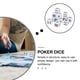 thumbnail image 5 of 12 piezas PCS RESISTANT DE POKER CHIPS DIVENTES DICE DICE PORTABLE DICE Y CHIPS SET SUPINIZACIÓN DE JUEGO, 5 of 7