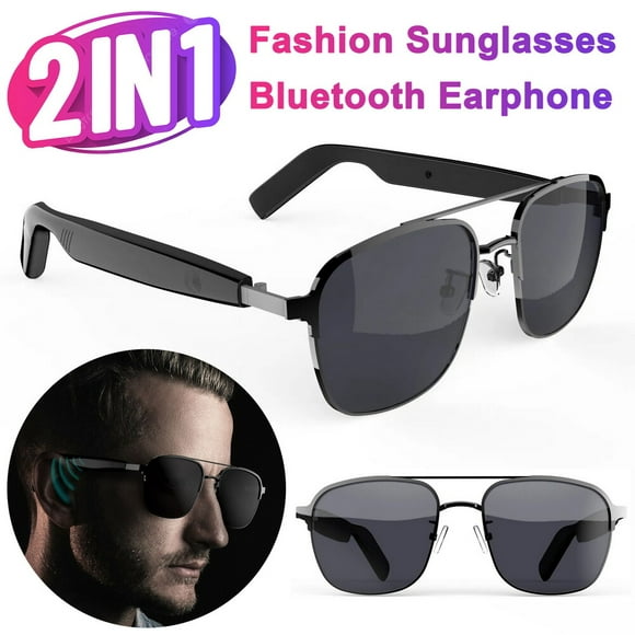 UV Proof Smart Sunglasses Intelligent Audio Bluetooth Headset Open Ear Headphone