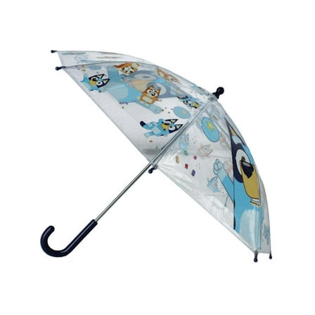 Textiel Trade Kids' Bluey & Bingo Rainy Days Stick Umbrella