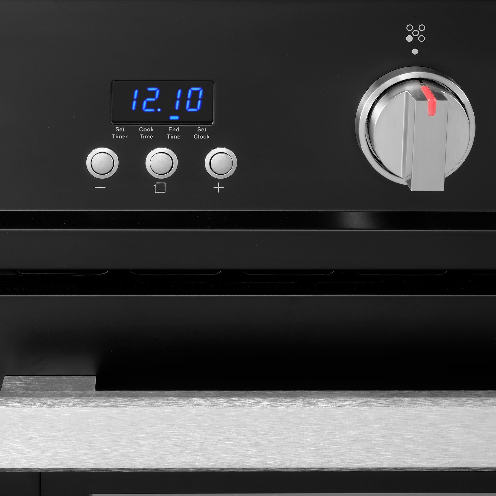 Cosmo 36 in. Nebula Collection 4.4 cu. ft. Gas Range, 5 Burners, Convection Oven, Matte Black