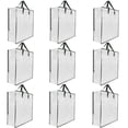 thumbnail image 1 of Bolsas de almacenamiento Gongkangyuan transparentes de 25 galones, paquete de 9 con cierre, 1 of 7
