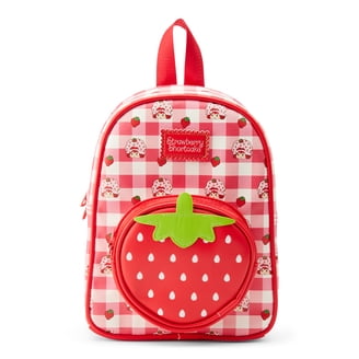Strawberry Shortcake Denim Mini Backpack by Loungefly  display picture 1