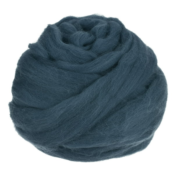 Aguja Fieltro Lana Unique Bargains 8.5 Oz Gris Azul