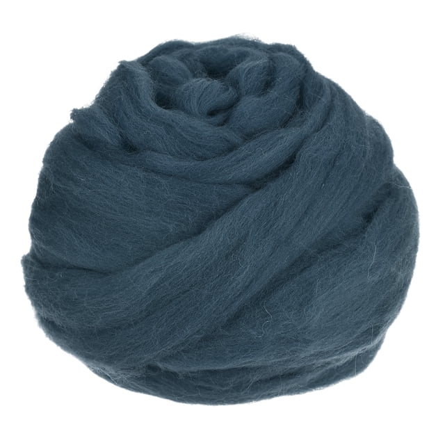 Aguja Fieltro Lana Unique Bargains 8.5 Oz Gris Azul