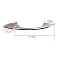 thumbnail image 1 of Garniture de Couvercle de Poignée de Porte en Chrome pour E ML Cla W204 W212 Cla250, 1 of 3