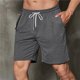 thumbnail image 1 of Pantalones de chándal de cintura alta para hombre, pantalón informal a rayas, holgado, marca de moda, Verano, 1 of 4