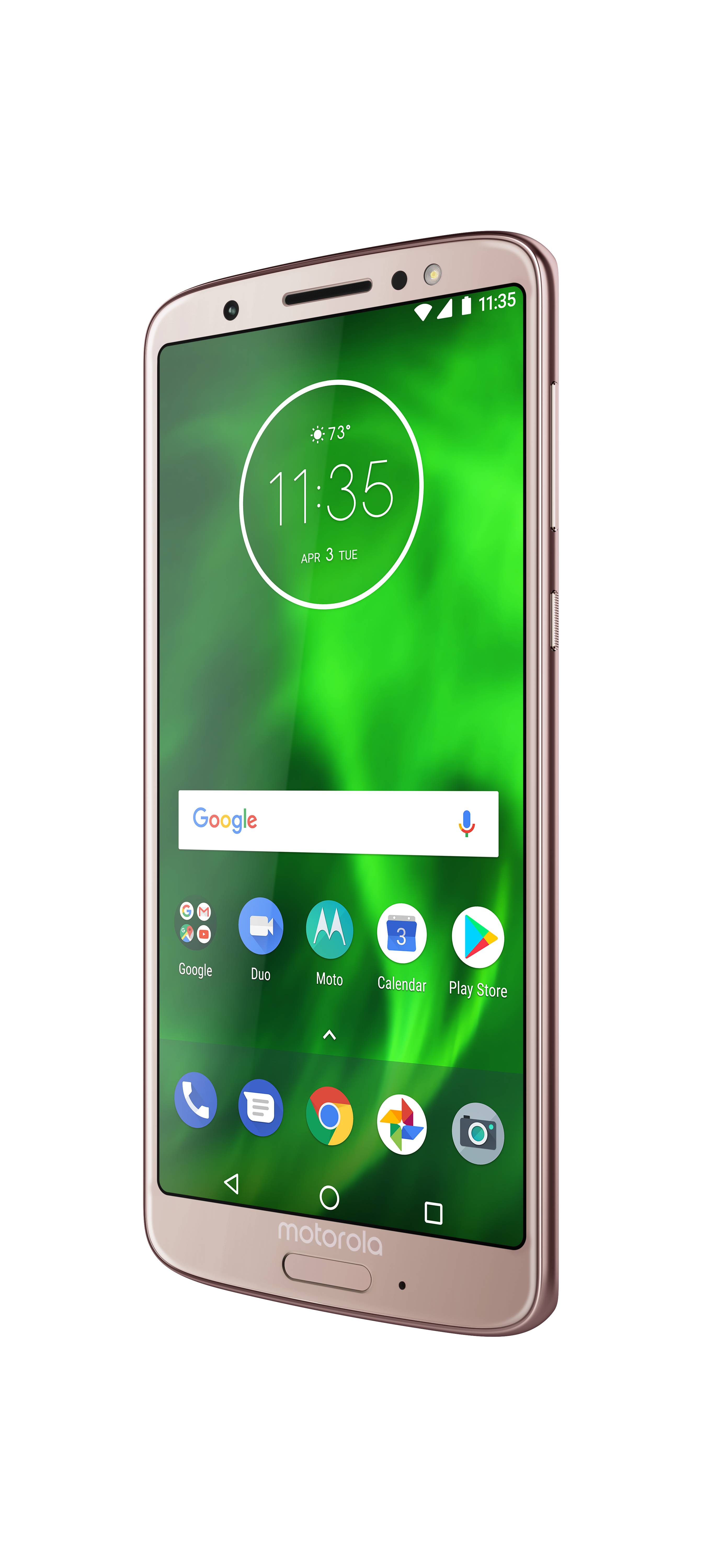 Motorola Moto G6 32GB Unlocked Smartphone Oyster Blush - image 3 of 8