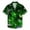 Green, variant on IWRICH Hawaiian Shirt for Men Short Sleeves Tropical Printed Casual Button down Summer Beach Floral Shirts Purple XL