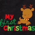 thumbnail image 2 of CafePress - Reindeer Babies 1St Christmas - Cute Infant Bodysuit Baby Romper - Size Newborn - 24 Months, 2 of 3