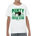 thumbnail image 2 of Officially Licensed Junior Mints Minty Fresh Club Youth's T-shirt, 2 of 3
