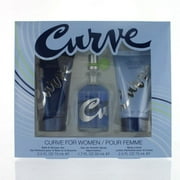CURVE WOMEN 3 PIECE GIFT SET - 1.7 OZ EAU DE TOILETTE SPRAY by LIZ CLAIBORNE