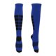 thumbnail image 1 of Calcetines de ciclismo Unique Bargains, transpirables, moldeadores, absorbentes de sudor, calcetines para bicicleta al aire libre, azul y negro, tamaño L, neutros y universales, 1 par, 1 of 7