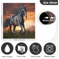 thumbnail image 3 of Running Herds of Horses Dishwasher Door Cover Reusable Trimmable Kitchen Fridge Front Decal Magnetic Home Refrigerator Magnet Decal Panels 20"Wx26"H Home Decor, 3 of 5