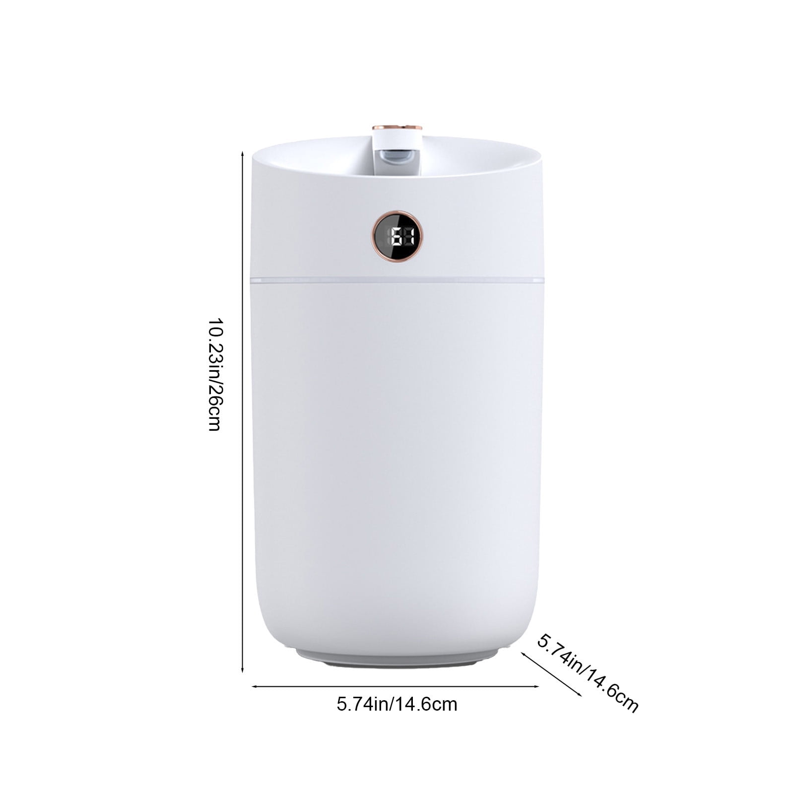 BOBOMOTI Humidifiers for Bedroom Cool Mist Top-Fill Ultra-Quiet Humidistat for Baby Nursery Plants Aromatherapy Diffuser Clearance