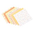 thumbnail image 4 of sweethay 50*50 tela de algodón tela impresa costura telas acolchadas para costura DIY accesorios hechos a mano Tela de costura y artesanía amarillo 25x25cm sweethay HA5306-02B, 4 of 6