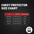 thumbnail image 5 of Atlas Charger Youth White Chest Protector (A1030-00-000)  CE Stoneshield Certified, Lightweight Youth Motocross & BMX Gear with Full Chest, Back, and Side Protection, 5 of 9