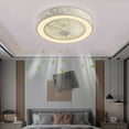 thumbnail image 2 of 9 Ceiling Fan With Led Light Remote Control 20 Inch Dimmable 3 Wind Levels Reversible Motor For Bedroom Office Living Room Home Apartment, 2 of 9