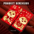 thumbnail image 3 of Tool Series 6pcs Red Envelopes Chinese New Year Envelopes For 2025 New Year 6 Designs Cute, 3 of 9