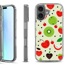 For iPhone 17 Shockproof Protective Phone Case, by OneToughShield - Fruit Mix