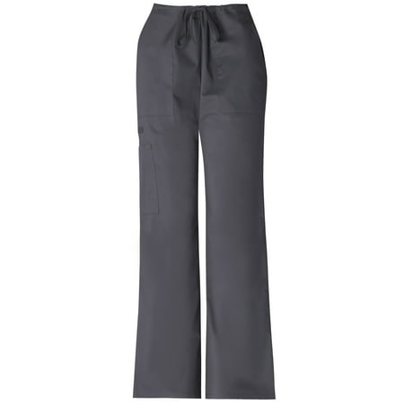 Grey Stretch Drawstring Pant