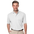 thumbnail image 1 of BlueGeneration Men's Avenger Micro Pique S/S Polo White 5 Extra Large Solid, 1 of 1