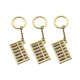 thumbnail image 3 of BESTYASH 3Pcs Golden Abacus Keychains Stylish Key Holder Durable Key Decoration Pendant for Bag, 3 of 8