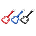 thumbnail image 3 of Children Lifting Gymnastic Ring, Red Blue Black Anti Slip Rustproof Graphic Design Washable Children Swing Bar Rings  for Exercise, 3 of 7