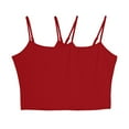 thumbnail image 1 of Vêtements d'Été pour Femmes Débardeur Sans Manches à Col Rond Uni, 1 of 7
