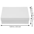 thumbnail image 4 of 2pcs Rectangle Shape Paper Box Kraft Paper Box Gift Box Valentine's Day Gift Wrapping Box, 4 of 6