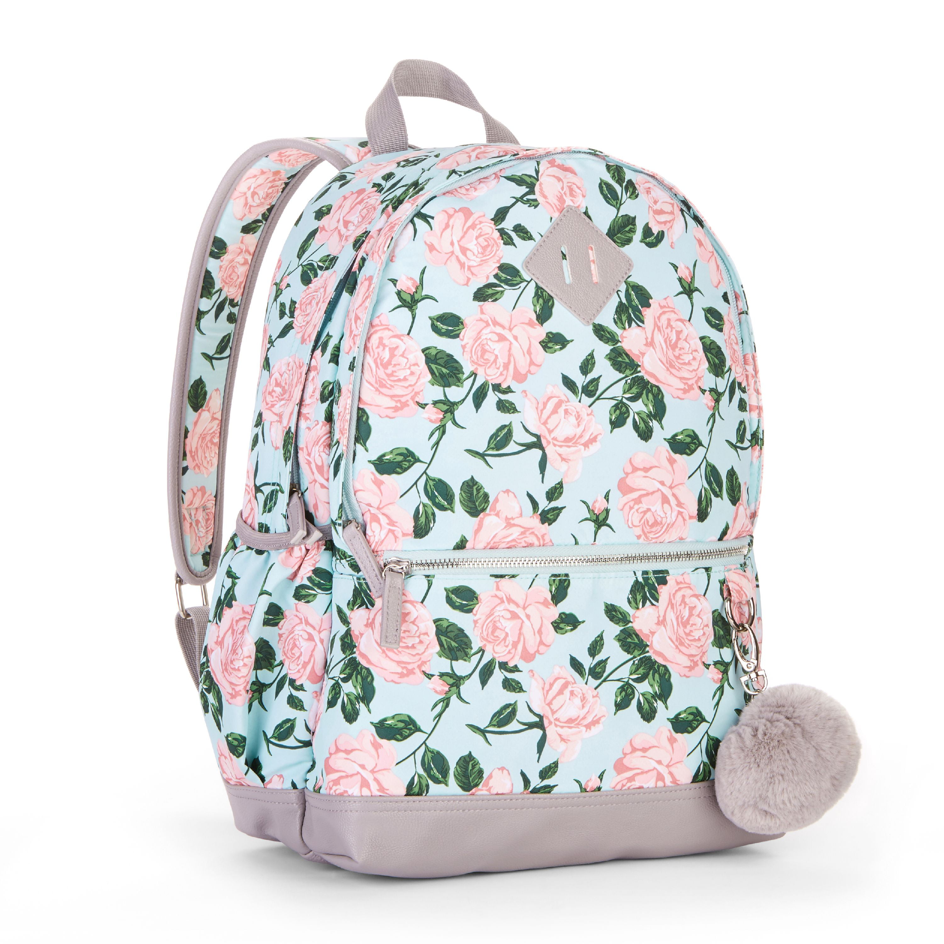 No Boundaries Mint Floral Dome Backpack – Walmart Inventory Checker ...