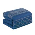 thumbnail image 3 of ESCA J22363VK King Size Eshey Luxury Comforter Set, Blue - 7 Piece, 3 of 3