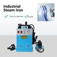 thumbnail image 4 of SUDEG 110V Industrial Steam Iron & Boiler Station, 1600W Curtain Electric Iron Boiler, 4L Professional Ironing System with Adjustable Steam & Temperature for Clothing Stores, Laundry, Factories, 4 of 12