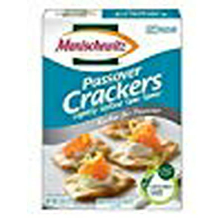 Manischewitz Egg Tam Tams Lightly Salted Crackers Kosher For Passover 8 oz. Pack of