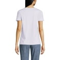 thumbnail image 2 of Lands' End Women's Relaxed Supima Cotton T-Shirt, 2 of 3