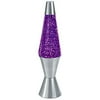 Outer Edge Purple Glitter Lava Lamp 32 Oz