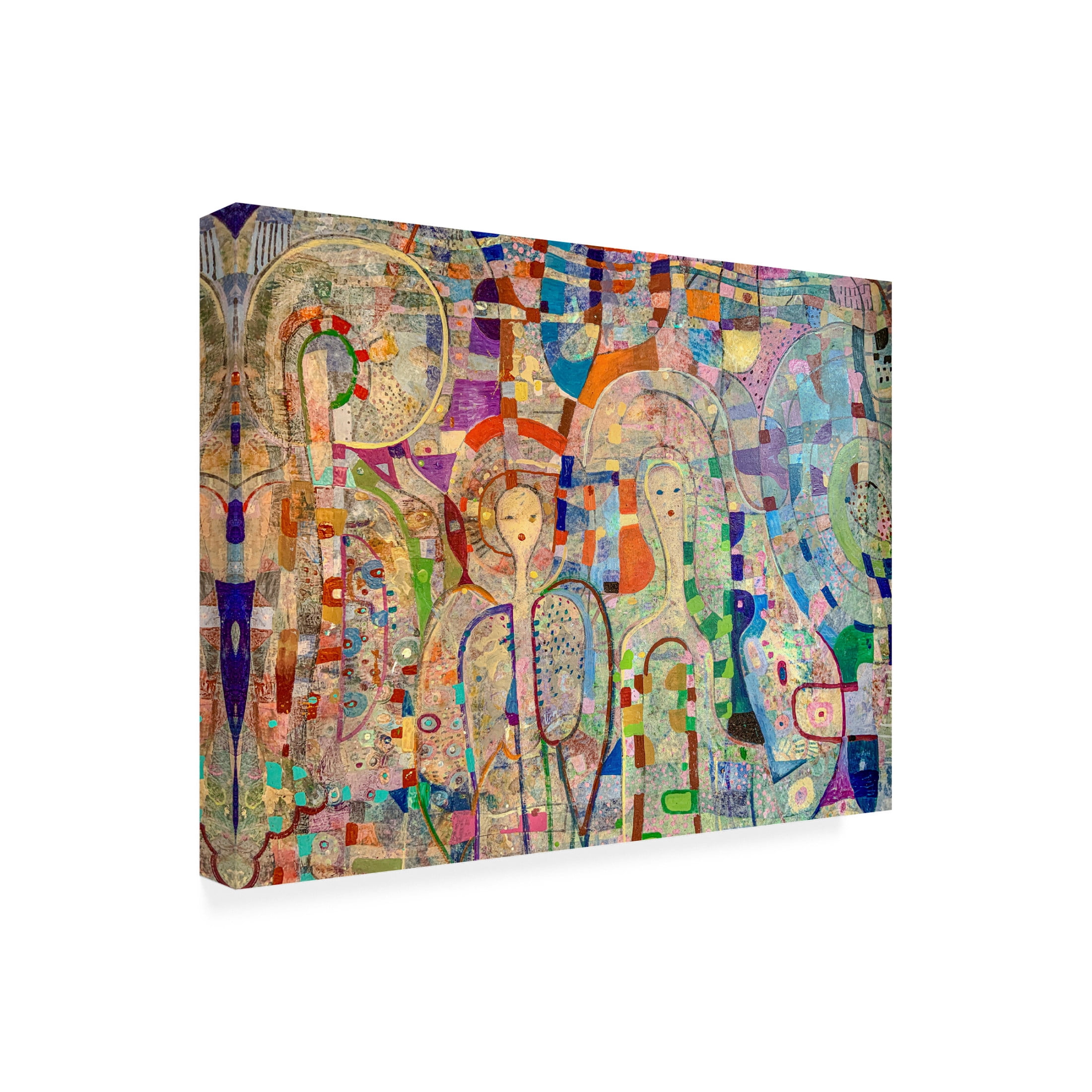 Trademark Fine Art Alise Loebelsohn Angels Among Us 24x30 2020 Canvas Wall Art