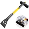 thumbnail image 1 of Snow Brush for Car, Detachable & Extendable 25"-31.5" Ice Scraper with Rotatable Brush Head for Car (Yellow), 1 of 7