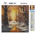 thumbnail image 3 of Gloomy Winter - Kit de Peinture Diamant Premium Exclusif, 3 of 5