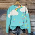 thumbnail image 2 of Favoffer Fall/Winter Unisex Kids Rainbow-Graphic Hoodie & Casual Sweatshirt - Casual, Play, Outdoor, Lounge 2-13Y, 2 of 3