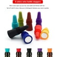 thumbnail image 3 of CEYAZYE 12PCS Wine Stoppers Beverage Bottle Sealer Soft Silicone Wine Bottle Stoppers Corks with Grip Top for Keeping Wine Champagne Fresh, 3 of 8