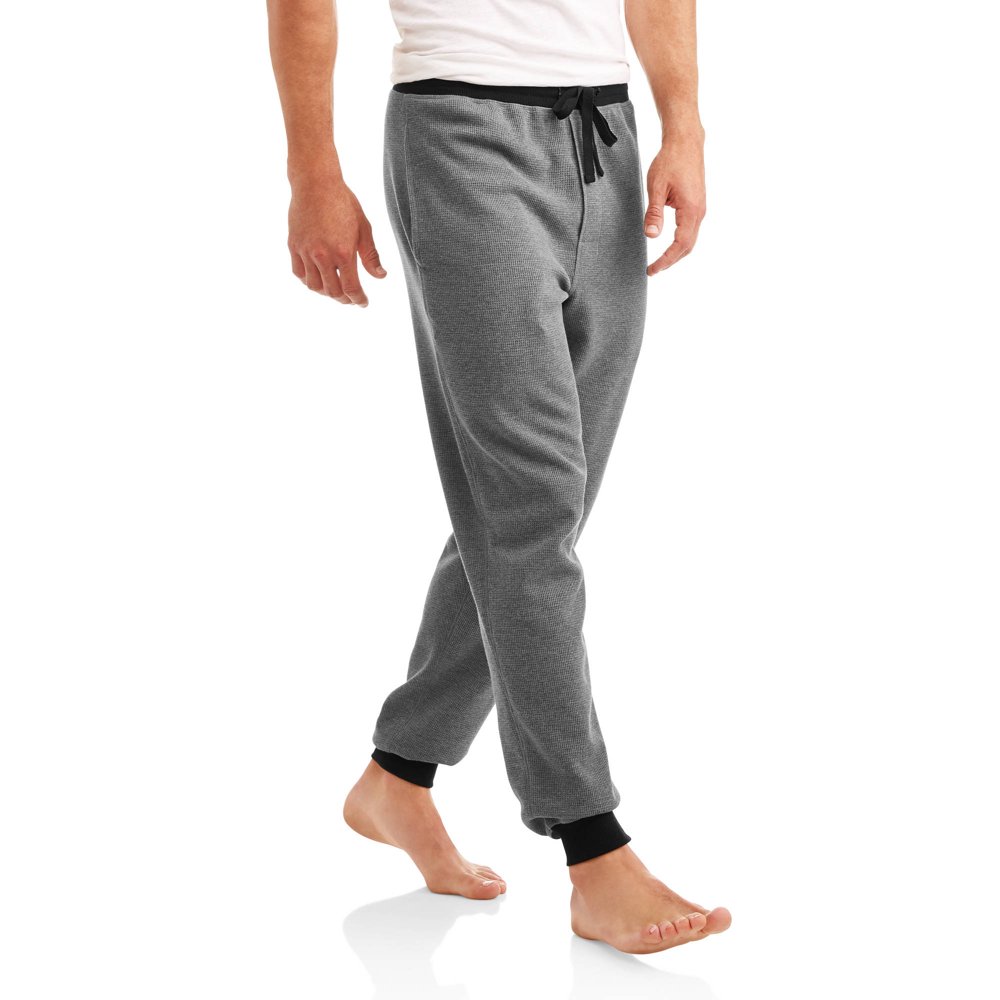 Hanes Men's Waffle Jogger Sleep Pant