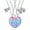 D, variant on BFF Necklace for 3, BFF Magnetic Matching Heart Necklace, Best Friends Forever Necklaces for 3 BFF Heart Puzzle Matching Alloy Pendant Necklaces Set