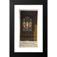thumbnail image 2 of Oscar Rabe Hanson 14x24 Black Modern Framed Museum Art Print Titled - Chicago's Beautiful Churches by the Elevated Lines (1923), 2 of 5