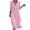 Pink, variant on Levmjia Women's Dress V Neck 3/4 Sleeve Midi Dress Summer Casual Boho Floral Embroidery A Line Loose Fit Beach Vacation Dresses with Pockets