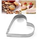 thumbnail image 2 of Heart Shaped Cookie Molds Set 5 Pcs/10 Pcs Stainless Steel Cutters for Baking Sugar Paste and Cake M, 2 of 4